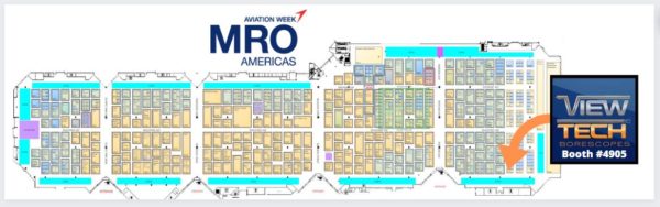 2023 MRO Americas Aviation Week Floor Plan
