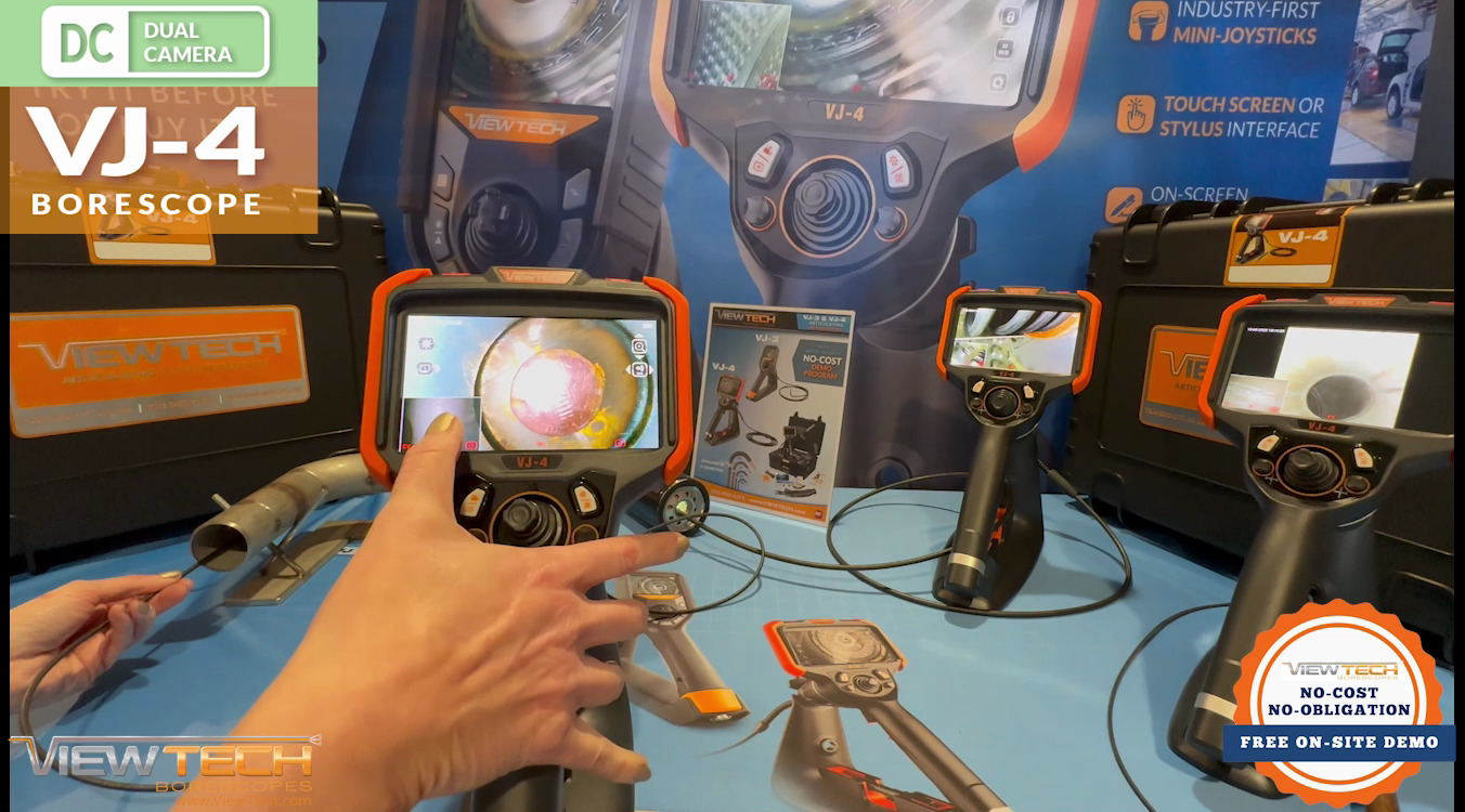 VJ-4 Dual Camera Borescope - ViewTech