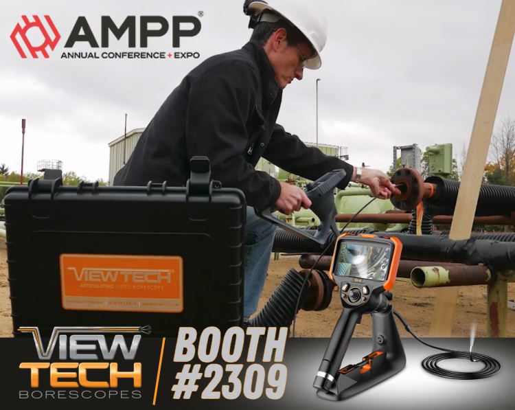 2026 AMPP Annual Conference and Expo Exhibitor ViewTech Borescopes