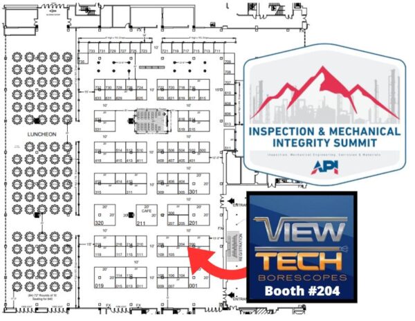 API Inspection Mechanical Integrity Summit 2026 Exhibitor Floor Plan