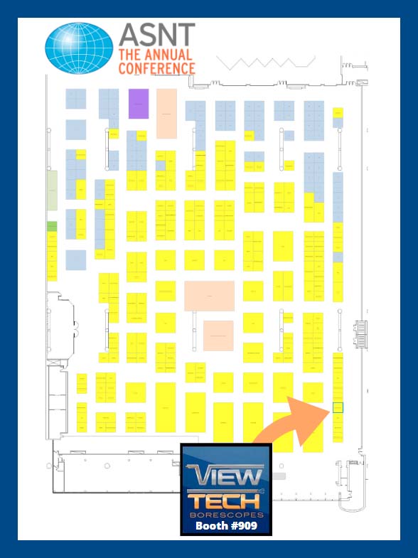 ASNT Annual Conference 2023 Exhibitor Floor Plan
