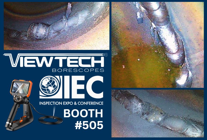 ViewTech Borescopes brings welding visual inspection solutions to Inspection Expo & Conference