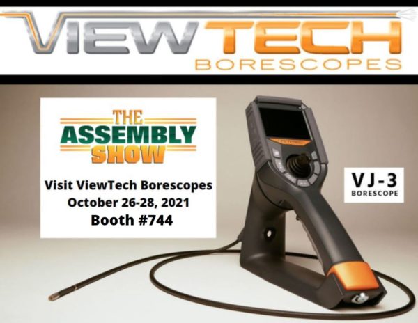 The Assembly Show 2021 ViewTech Borescopes Booth 744