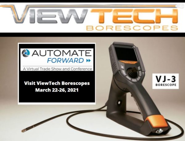 Automate Forward 2021 Virtual Conference ViewTech Borescopes