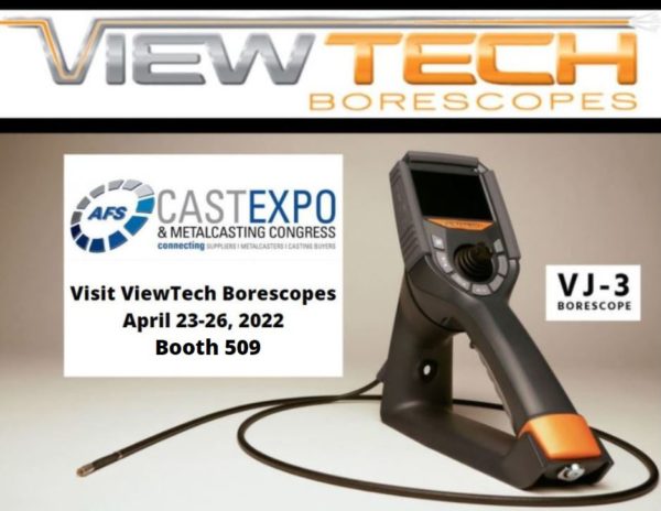 CastExpo 2022 - Exhibitor ViewTech Borescopes