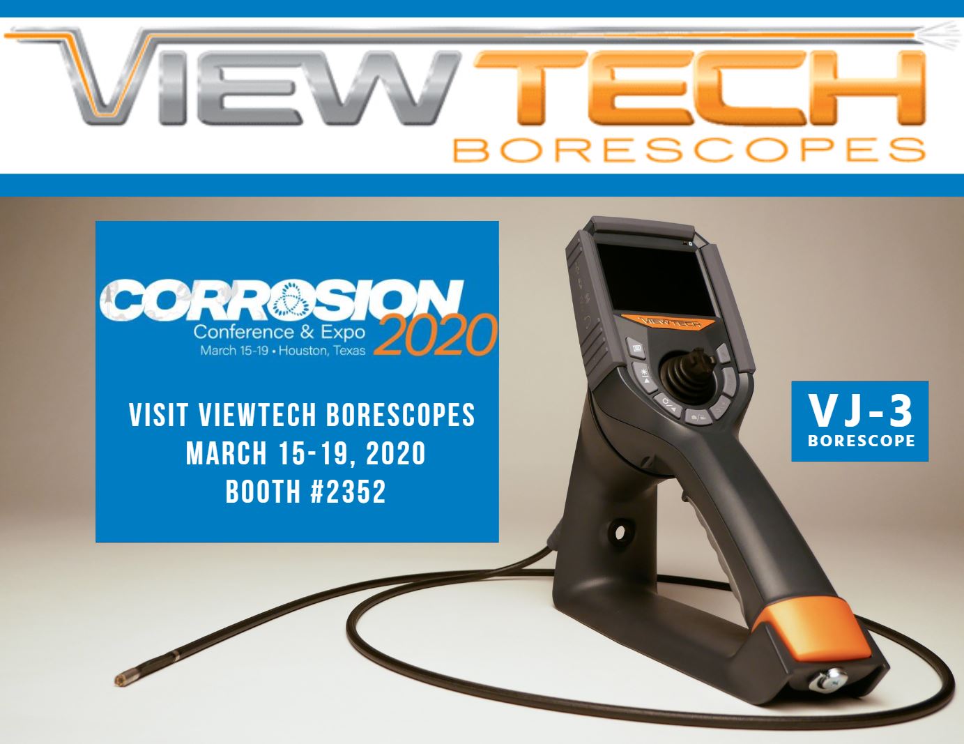 Corrosion 2020 ViewTech Borescopes
