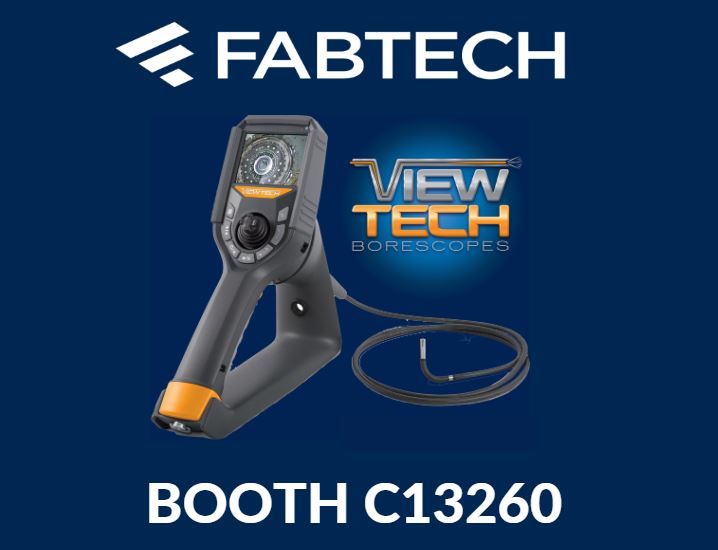 FABTECH 2022 - ViewTech Borescopes Exhibitor Booth C13260