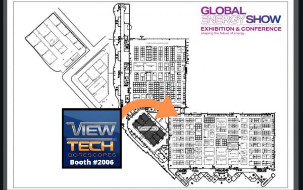 Global Energy Show 2021 Floor Plan ViewTech Borescopes