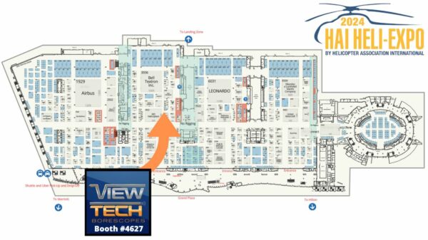 2024 HAI HELI Expo Exhibitor Floor Plan