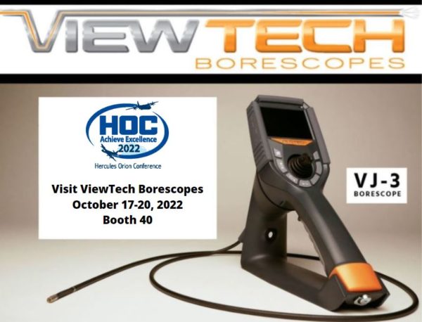Hercules Orion Conference HOC 2022 - ViewTech Borescopes Exhibitor