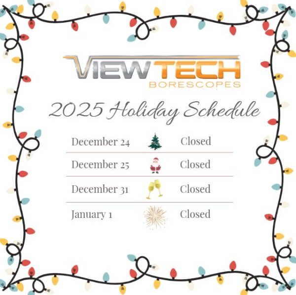 2025 ViewTech Holiday Schedule