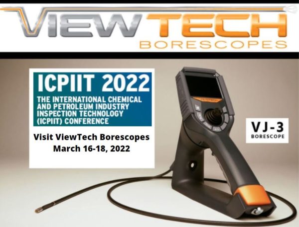 ASNT ICPIIT 2022 ViewTech Borescopes
