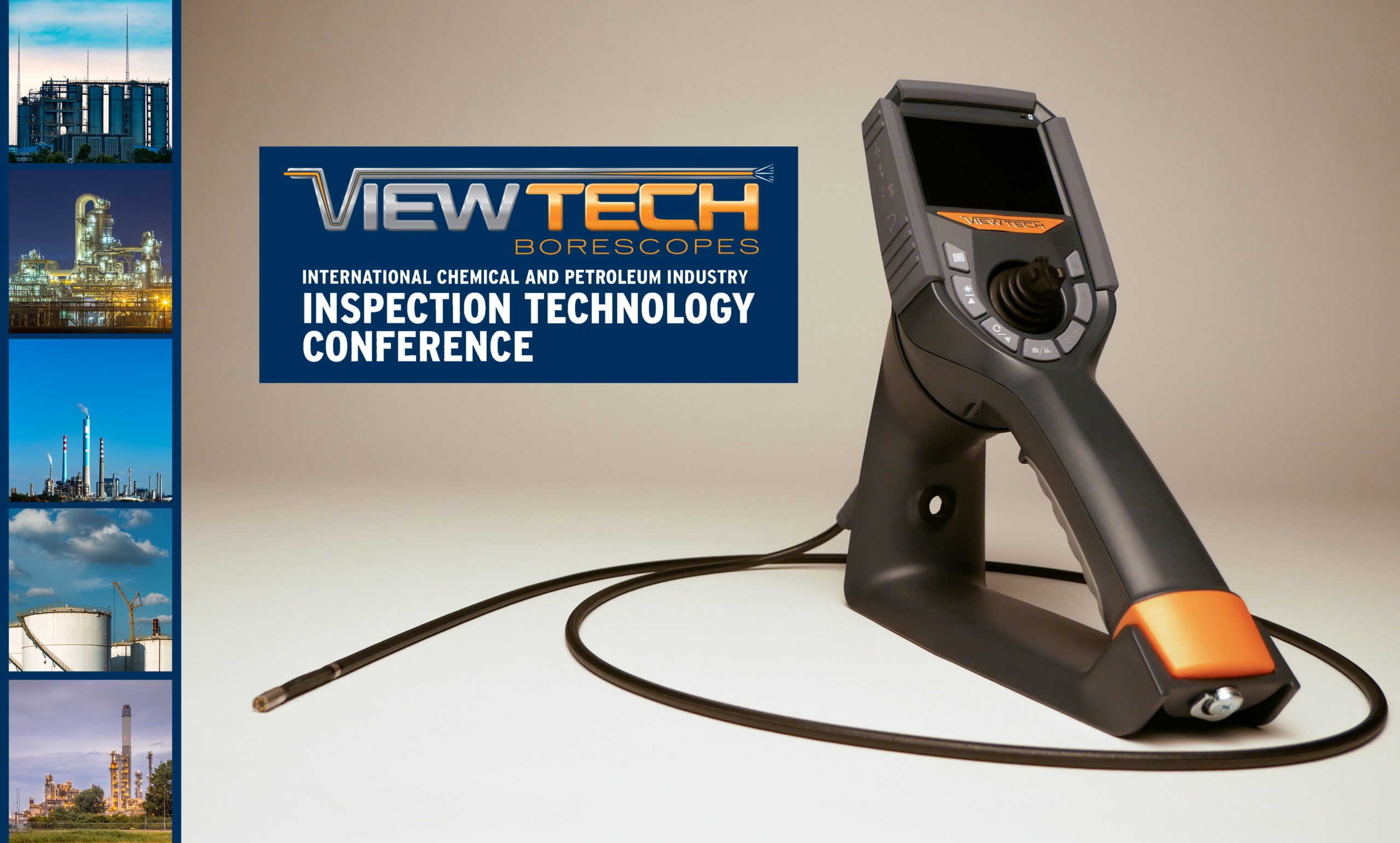 ASNT ICPIIT 2022 ViewTech Borescopes Exhibiting at Booth 202