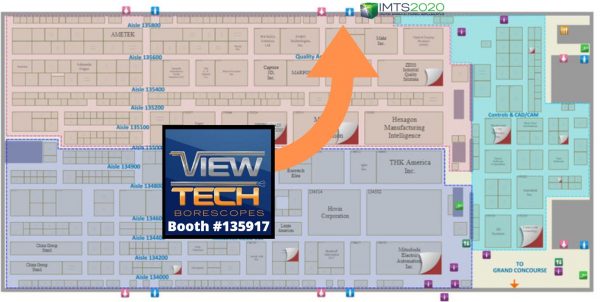 International Manufacturing Technology Show IMTS 2020 Floorplan