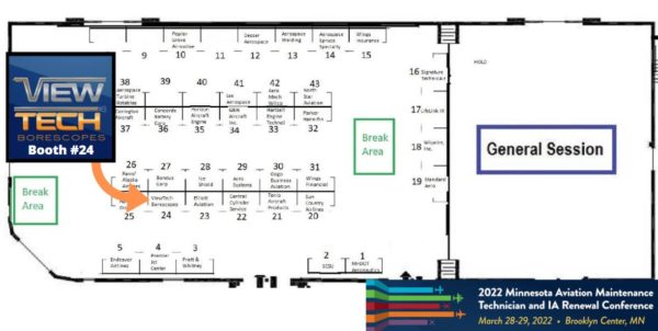 MN AMT 2022 Exhibitor Floor Plan
