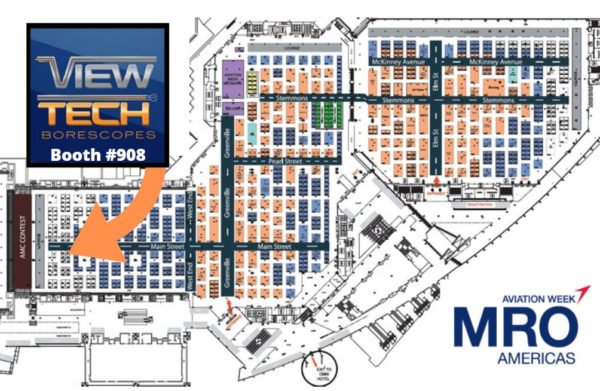 MRO Americas 2022 Floor Plan Exhibitor Details