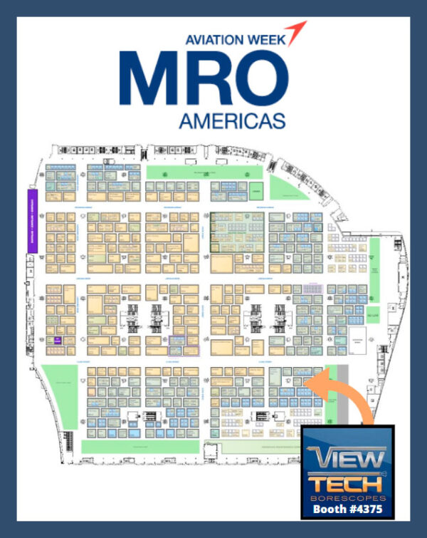 MRO Americas Aviation Week 2024 Exhibitor Floor Plan