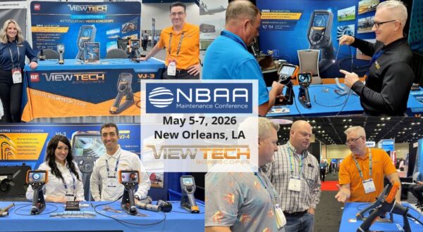 NBAA Maintenance 2026 Exhibitor ViewTech Borescopes