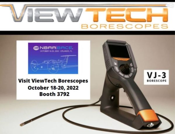 NBAA BACE 2022 - Exhibitor ViewTech Borescopes