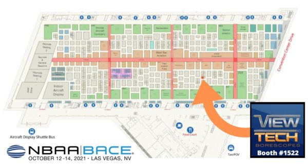 NBAA BACE 2021 Floor Plan