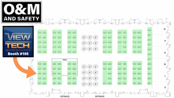 Operations, Maintenance and Safety Conference 2023 Exhibitor Floorplan