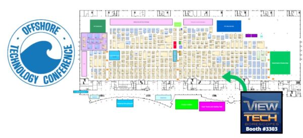 Offshore Technology Conference OTC 2026 Exhibitor Floor Plan Exhibitor ViewTech Borescopes