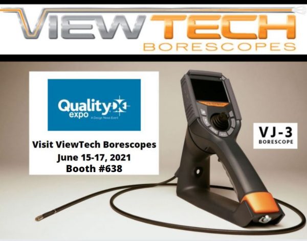 Quality Expo 2021 ViewTech Borescopes