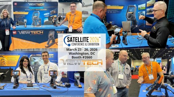 Satellite 2026 Exhibitor ViewTech Borescopes