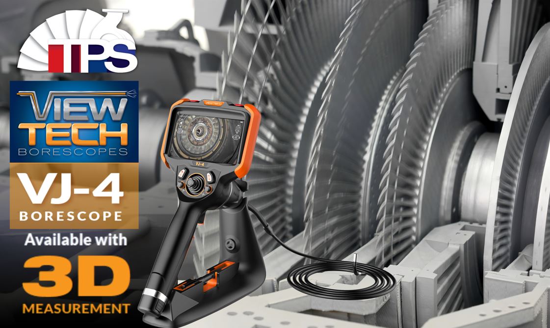 ViewTech Borescopes will showcase the VJ-4 3D Measurement video borescope at the 2026 Turbomachinery and Pump Symposia (TPS) in Houston, Texas.