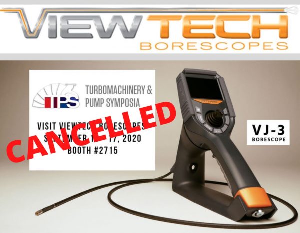 Turbo Pump 2020 Cancelled ViewTech Borescopes
