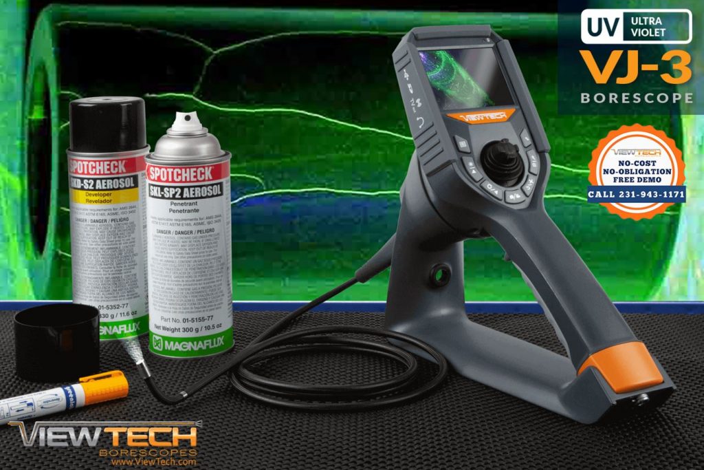 ViewTech Borescopes News VJ3 Ultraviolet (UV) Light Borescope ViewTech