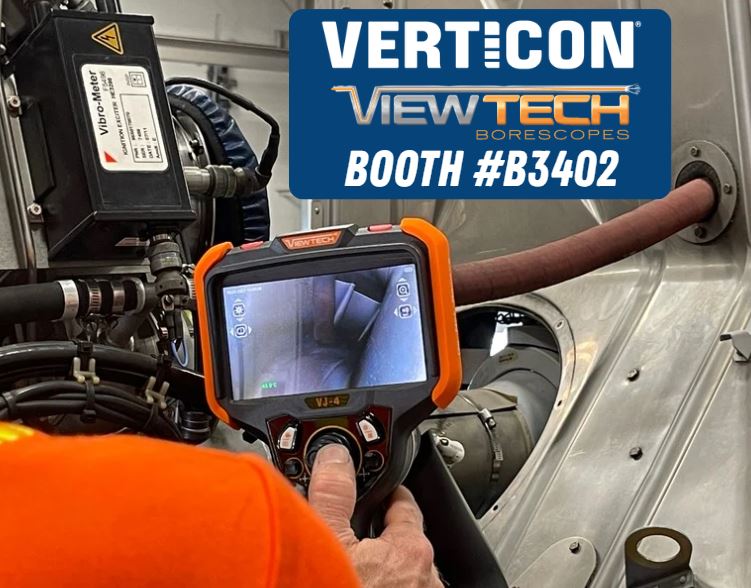 VERTICON 2026 Exhibitor ViewTech Borescopes will showcase their video borescopes at booth B3402