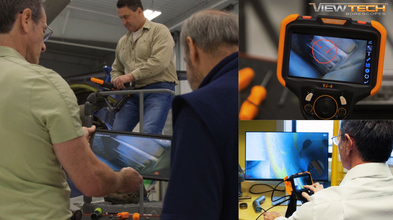 ViewTech Borescopes Industrial Inspection VJ-4 Video Borescope