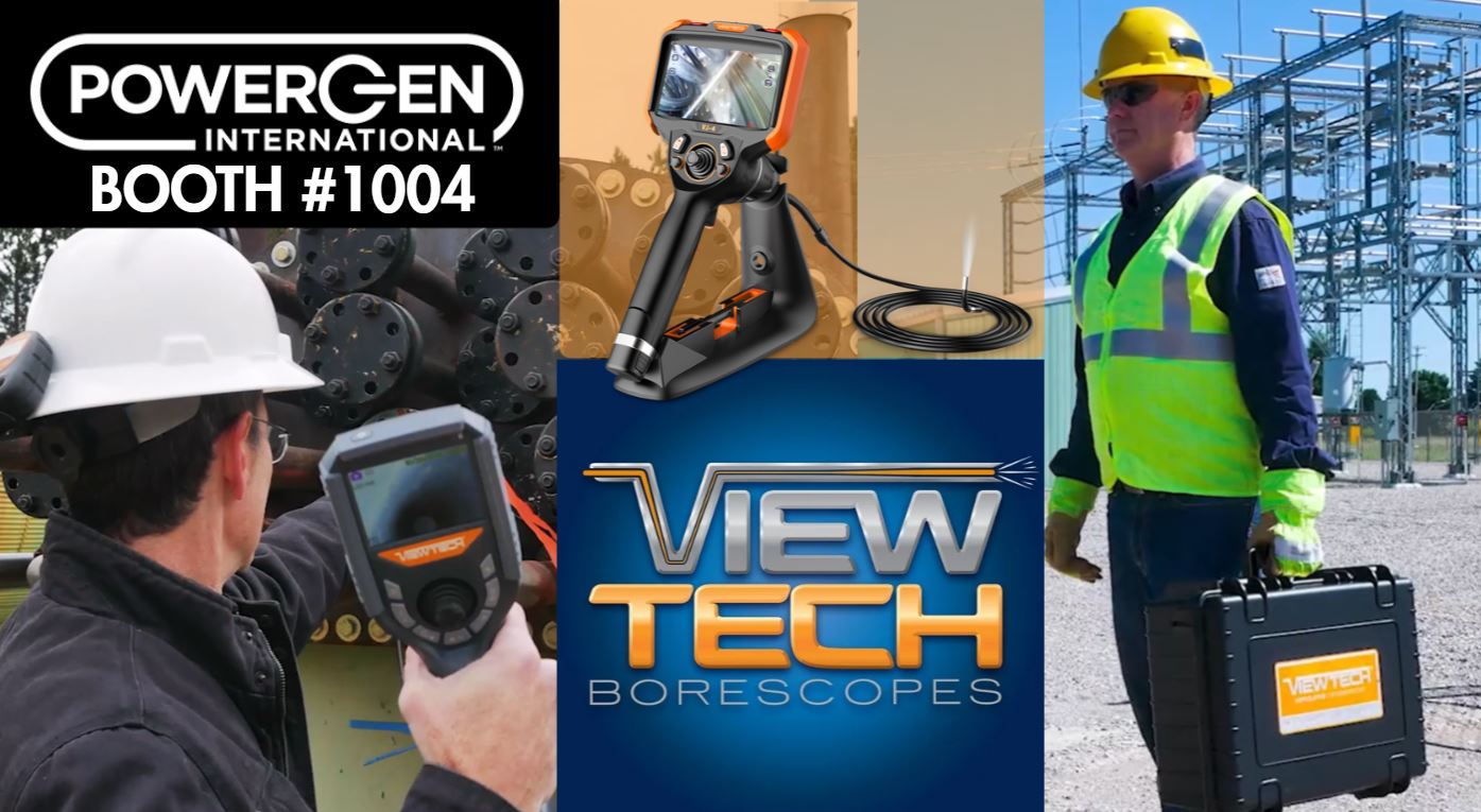 ViewTech Borescopes brings NDT visual inspection solutions to POWERGEN International.