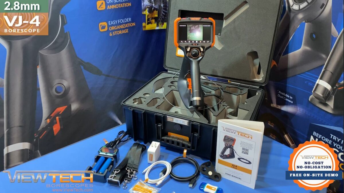 VJ4 2.8mm Video Borescope ViewTech