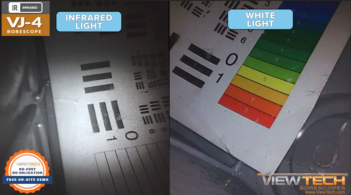 Infrared video borescope