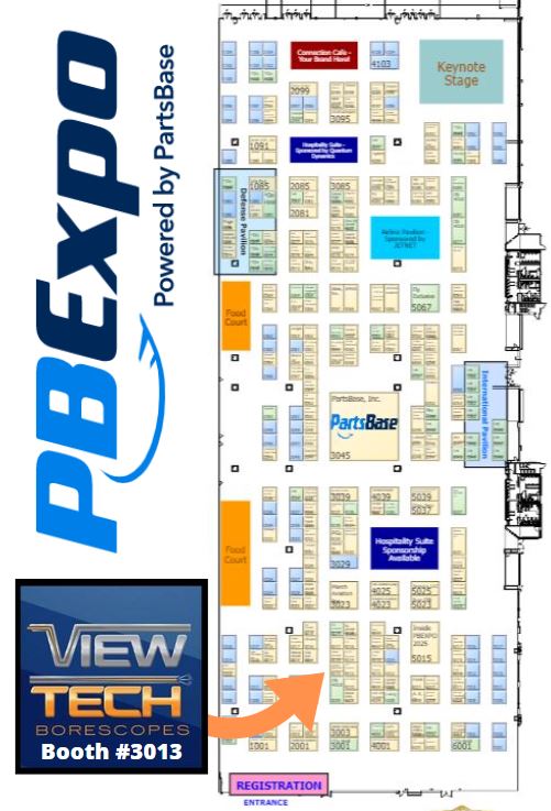 PB Expo 2024 Exhibitor Floor Plan